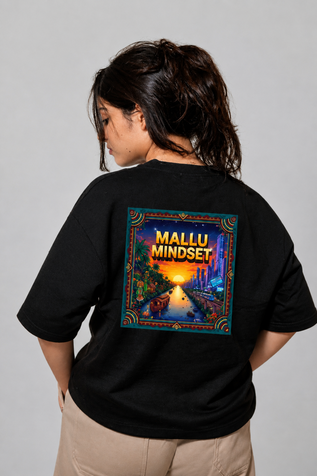 Oversized T-Shirt : MALLU MIND
