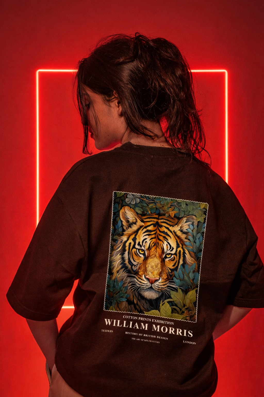 Oversized T-Shirt : TIGER MORRIS