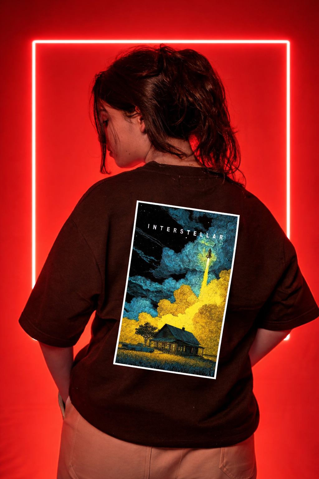Oversized T-Shirt : INTERSTELLAR