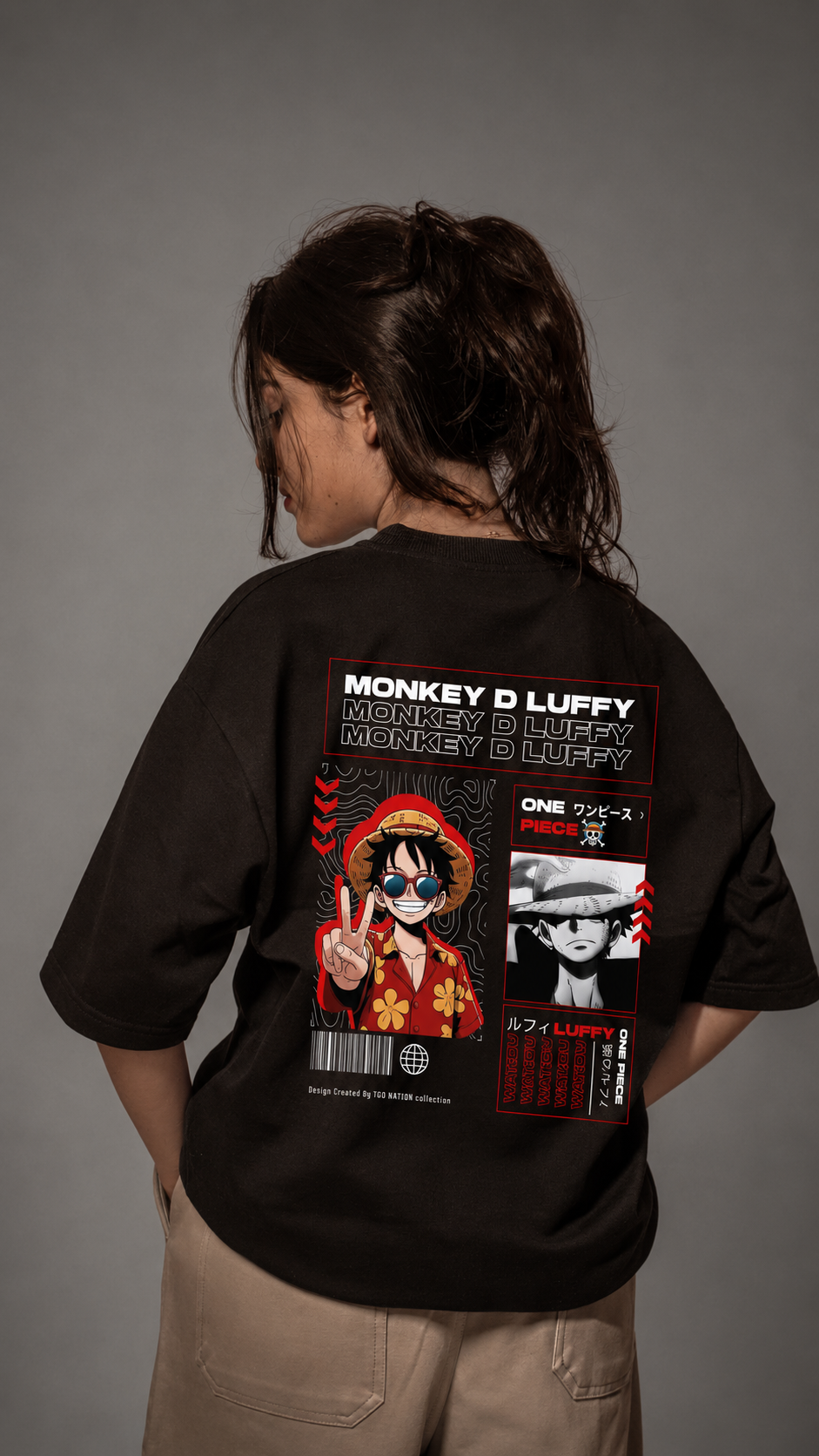 Oversized T-Shirt : ONE PIECE