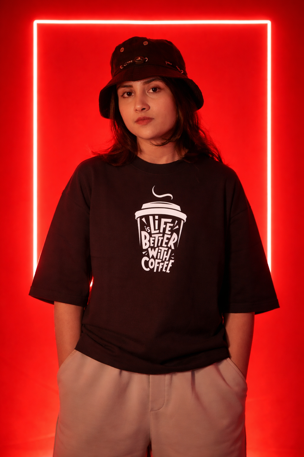 Oversized T-Shirt : LIFE BETTER