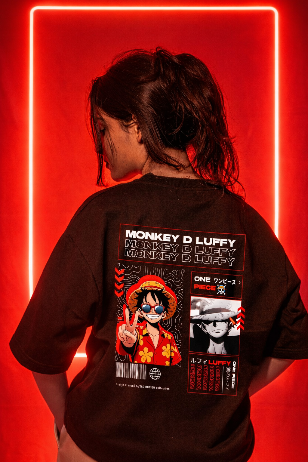Oversized T-Shirt : ONE PIECE