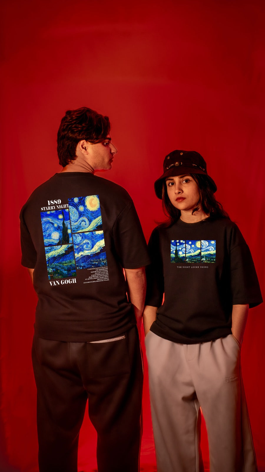 Oversized T-Shirt : STARRY NIGHT