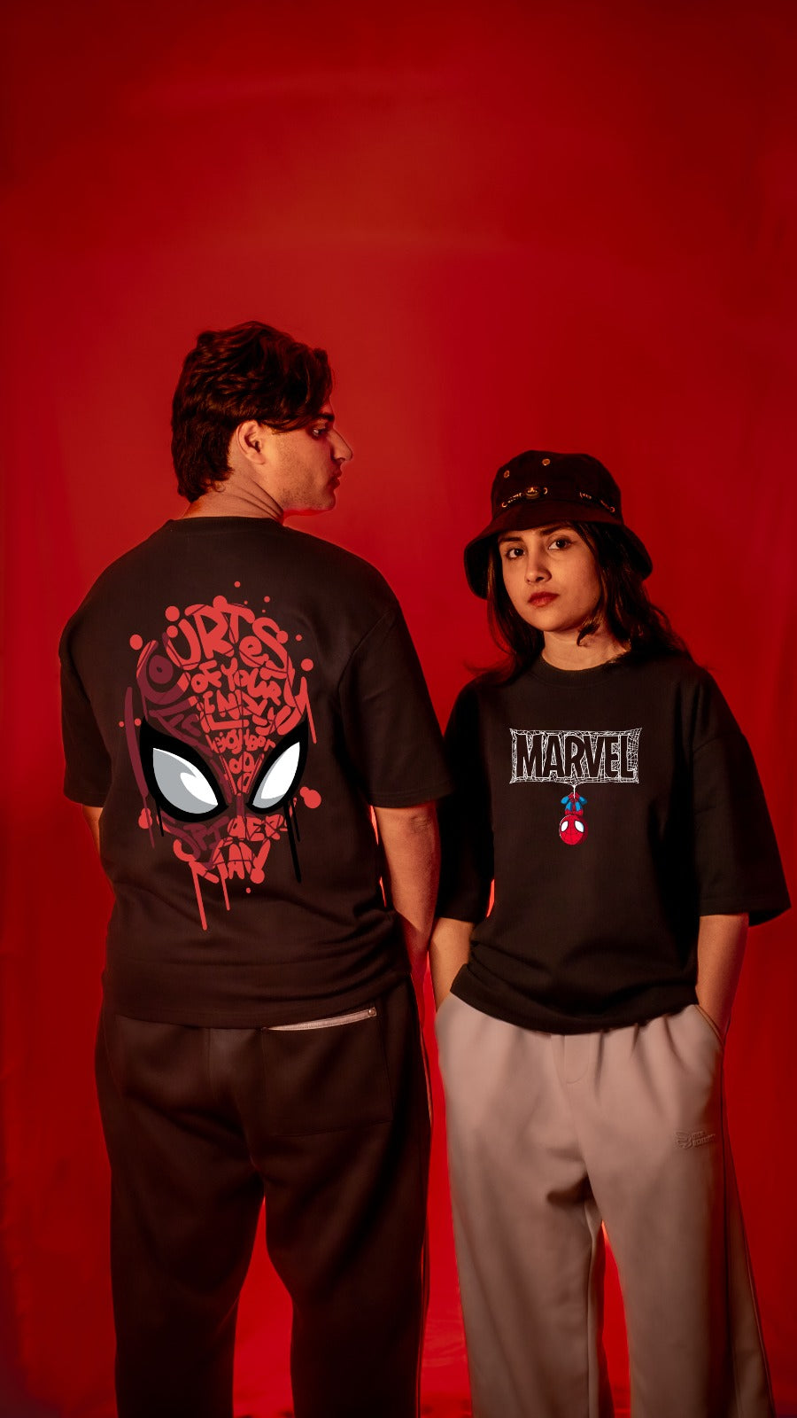Oversized T-Shirt : SPIDY