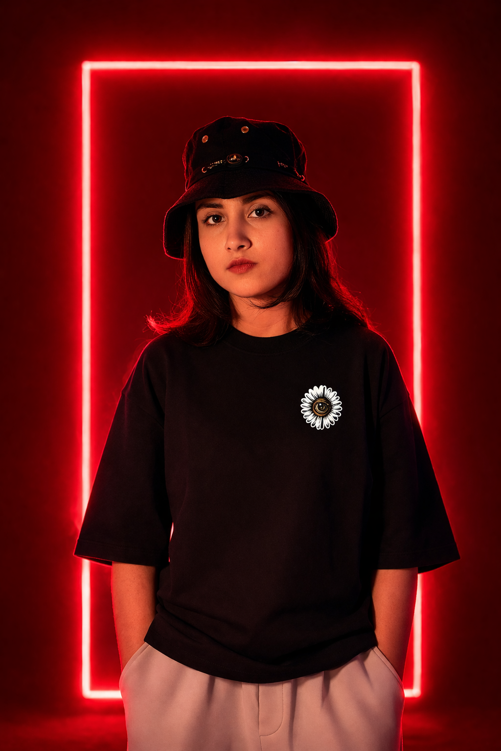 Oversized T-Shirt : NIGHT VISION