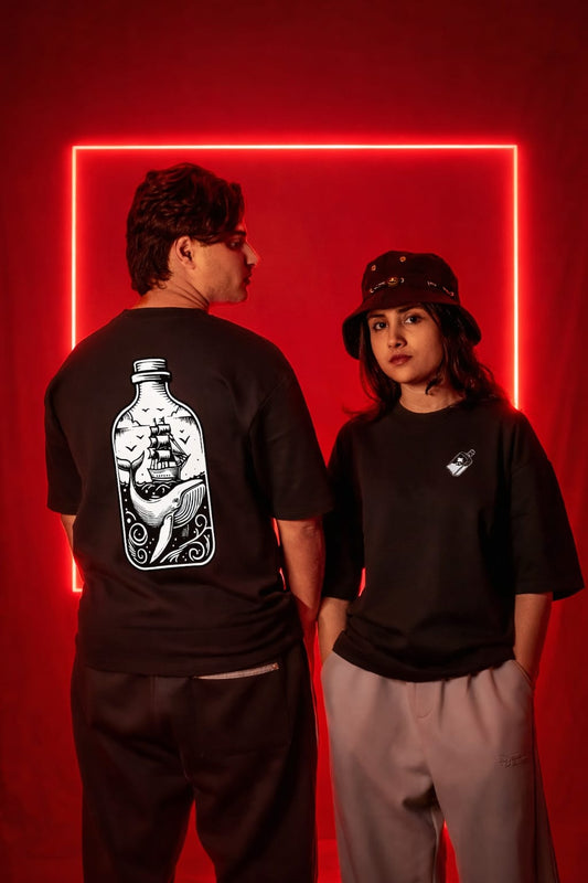Oversized T-Shirt : WHALE