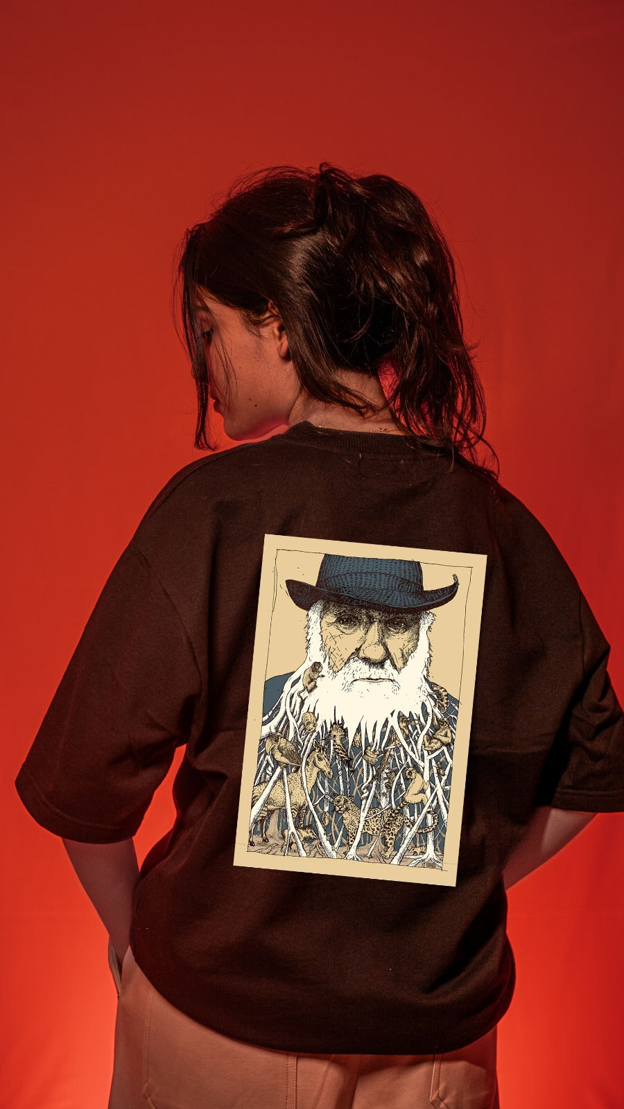 Oversized T-Shirt : EVOLUTION