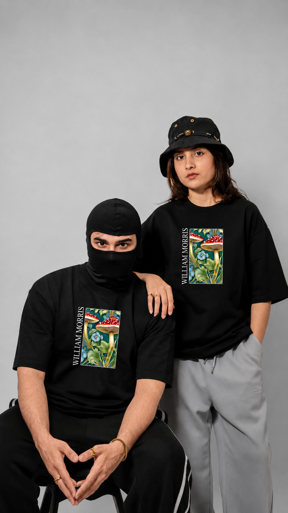Oversized T-Shirt : MUSHROOM