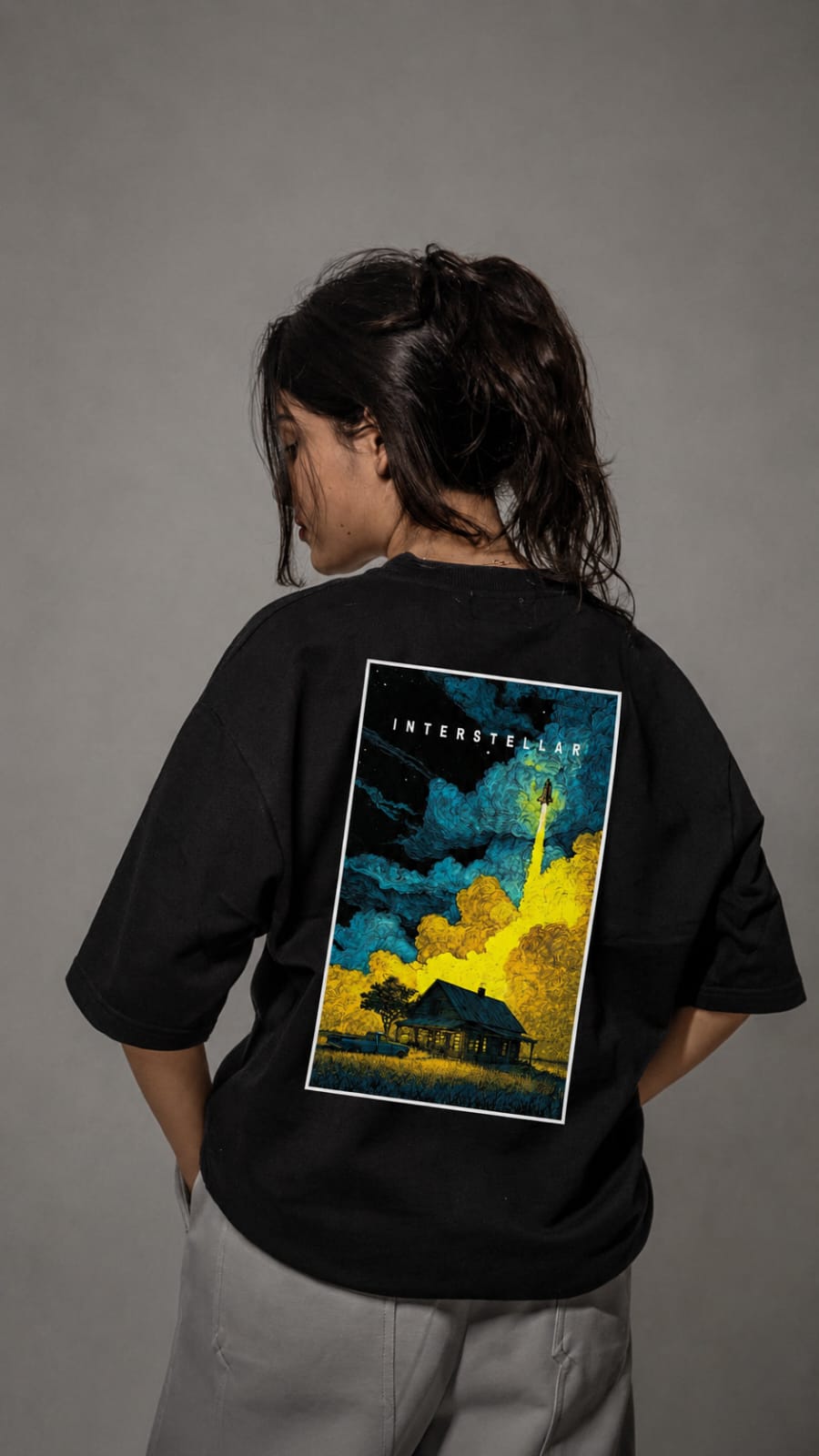 Oversized T-Shirt : INTERSTELLAR