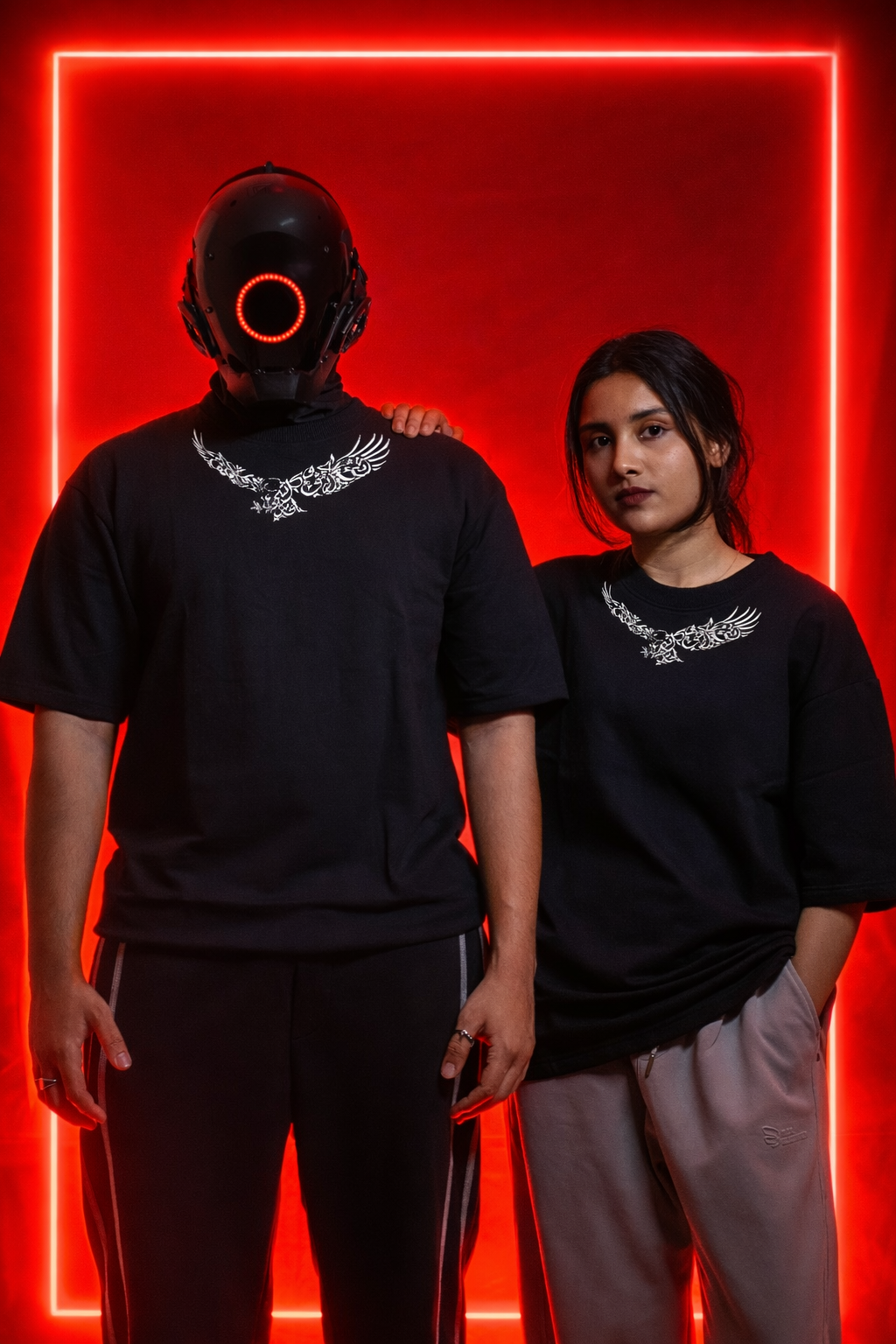 Oversized T-Shirt : ARABIC EAGLE