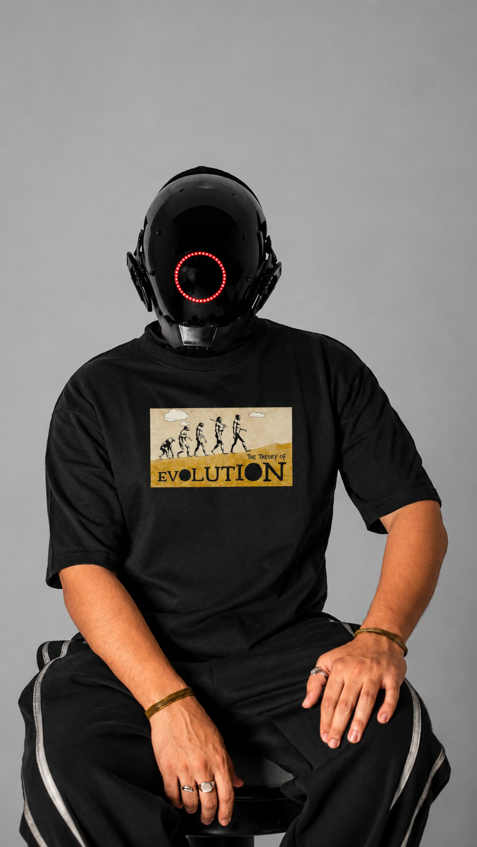 Oversized T-Shirt : EVOLUTION