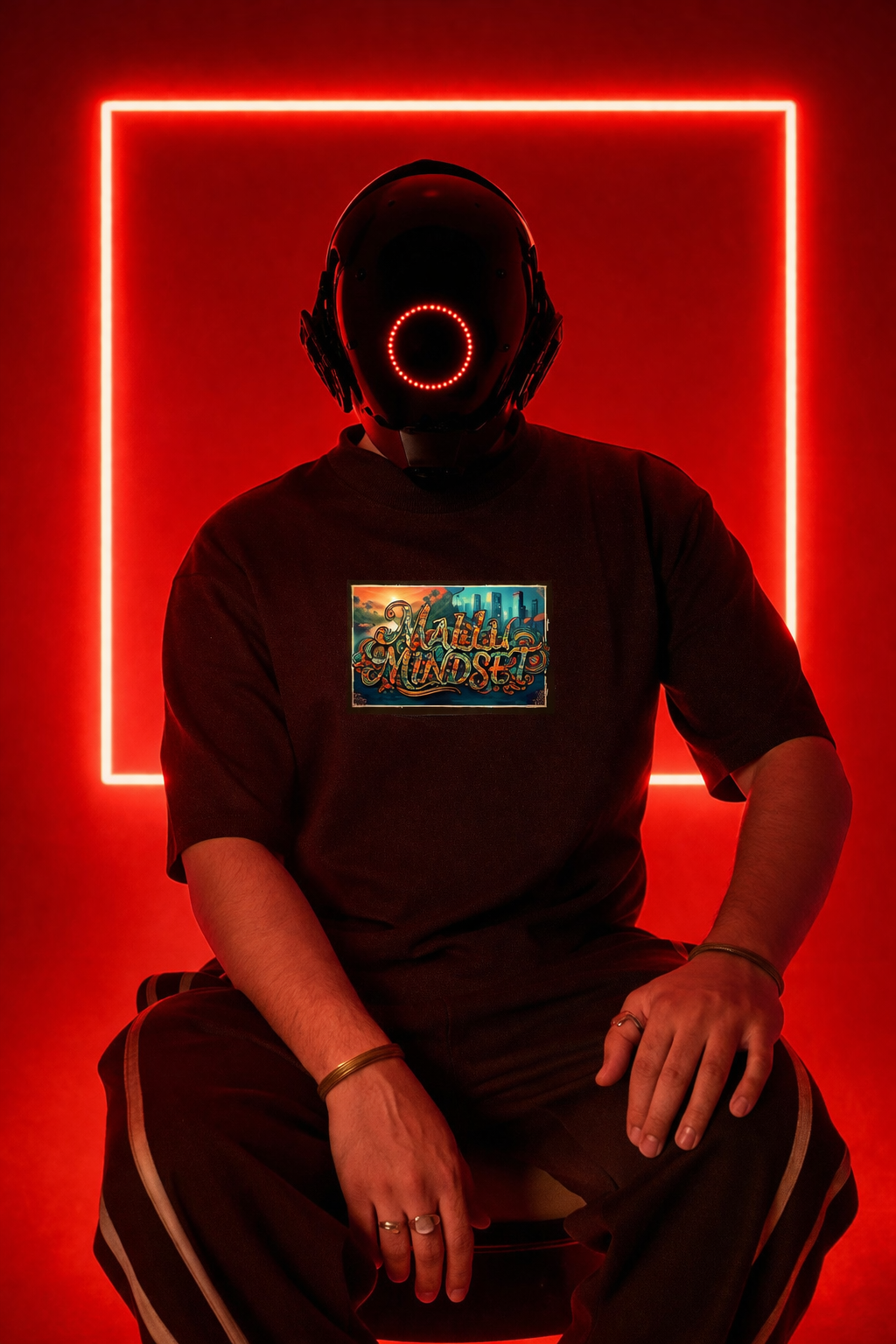 Oversized T-Shirt : MALLU MIND