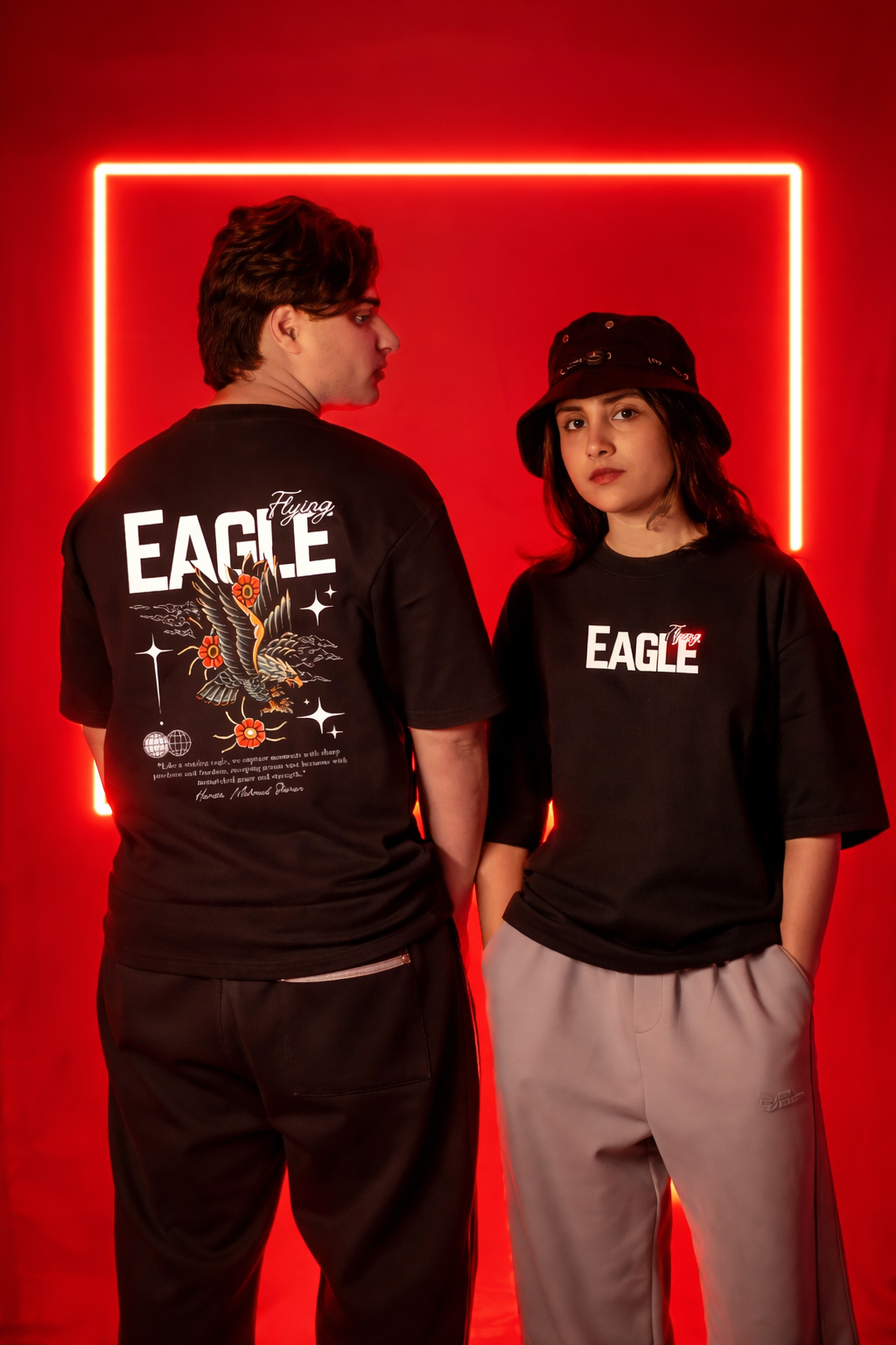 Oversized T-Shirt : EAGLE