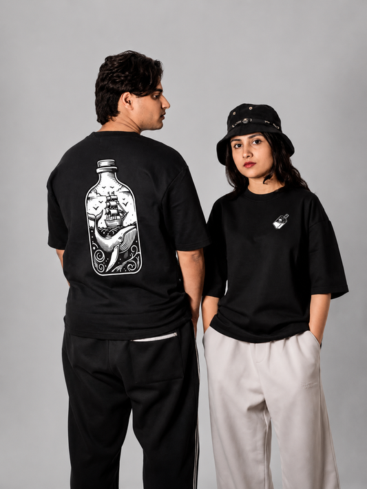 Oversized T-Shirt : WHALE