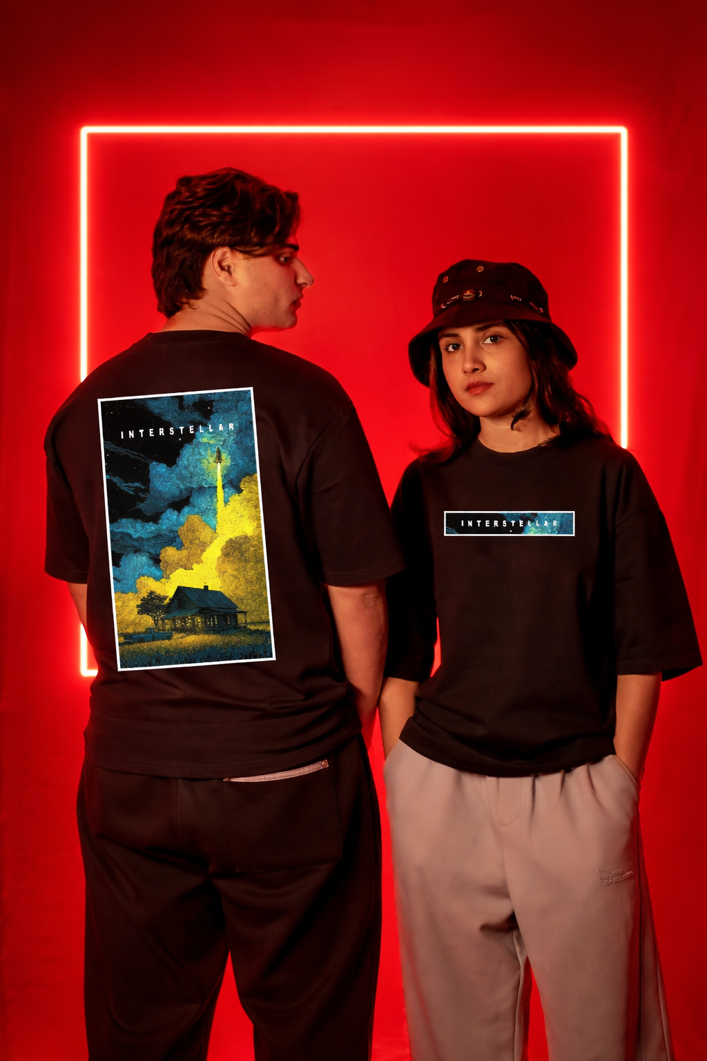 Oversized T-Shirt : INTERSTELLAR