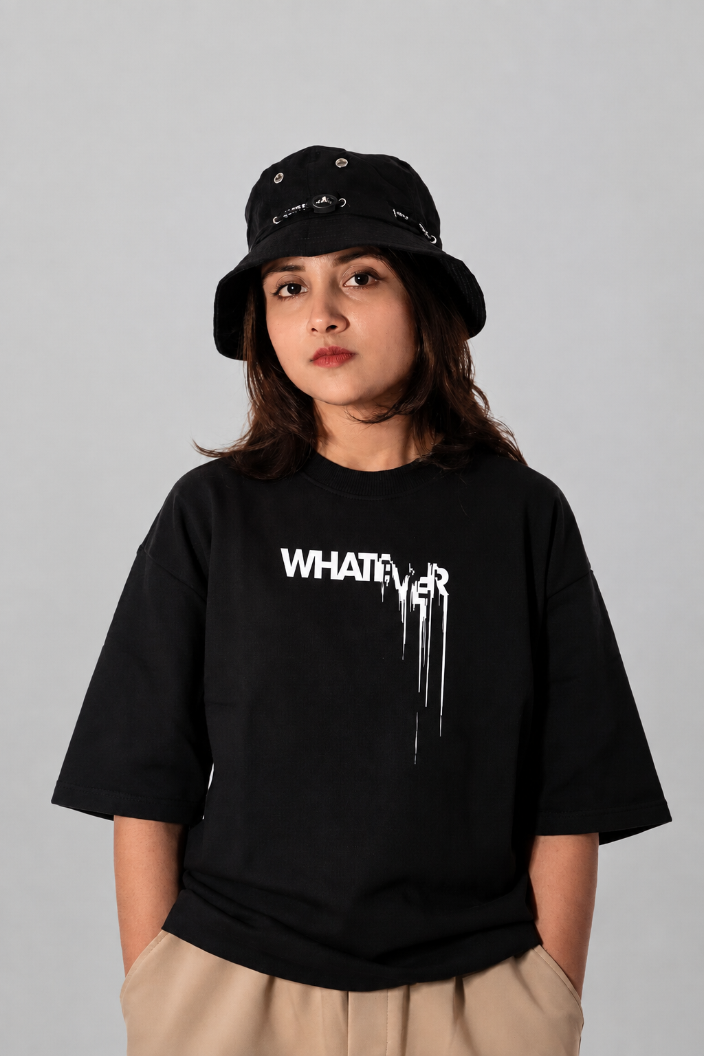 Oversized T-Shirt : WHATEVER