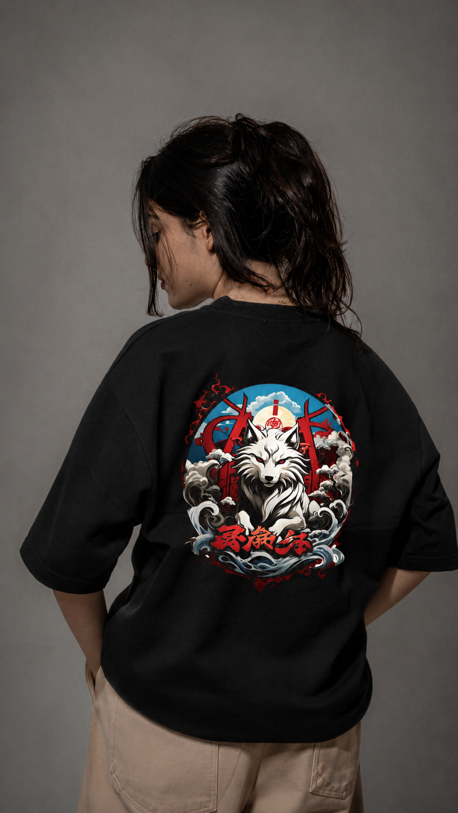 Oversized T-Shirt : FOX