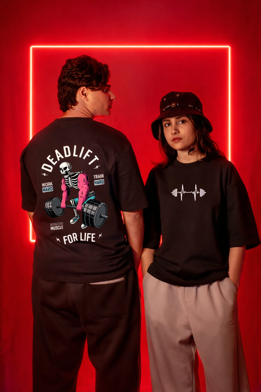 Oversized T-Shirt : DEAD LIFT 1