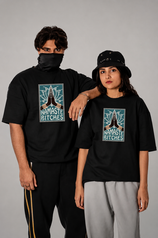 Oversized T-Shirt : NAMASTE