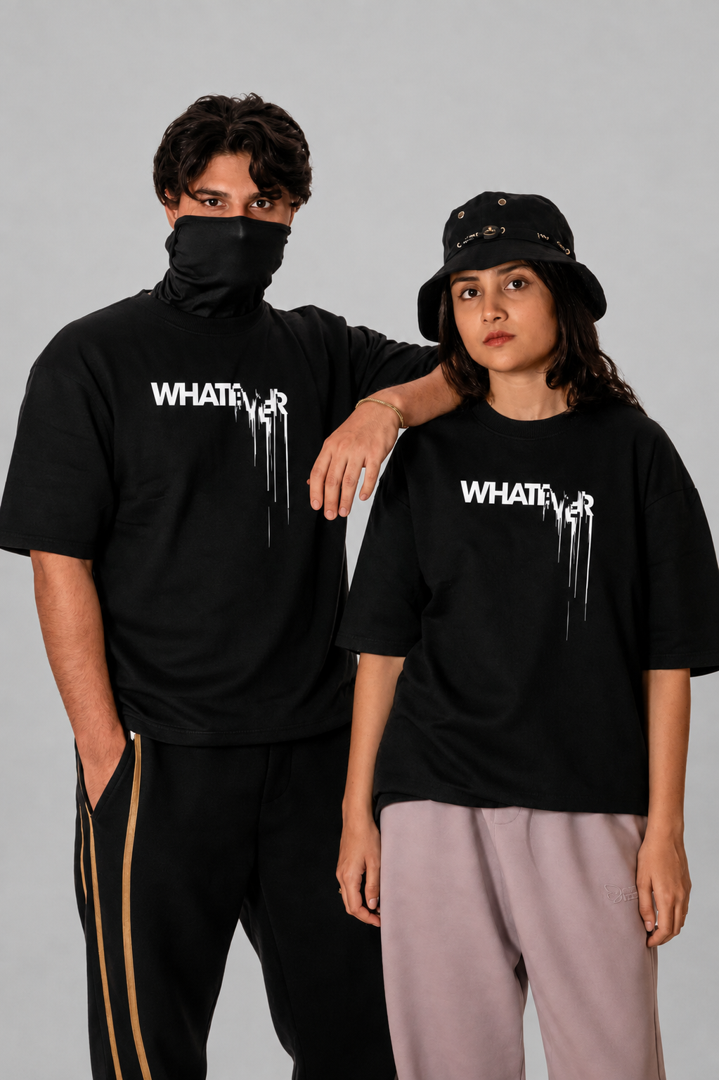 Oversized T-Shirt : WHATEVER