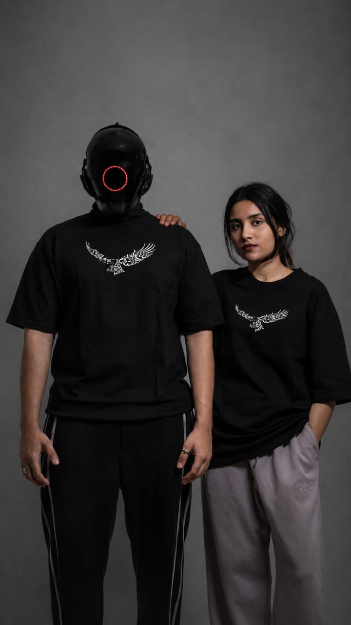 Oversized T-Shirt : ARABIC EAGLE