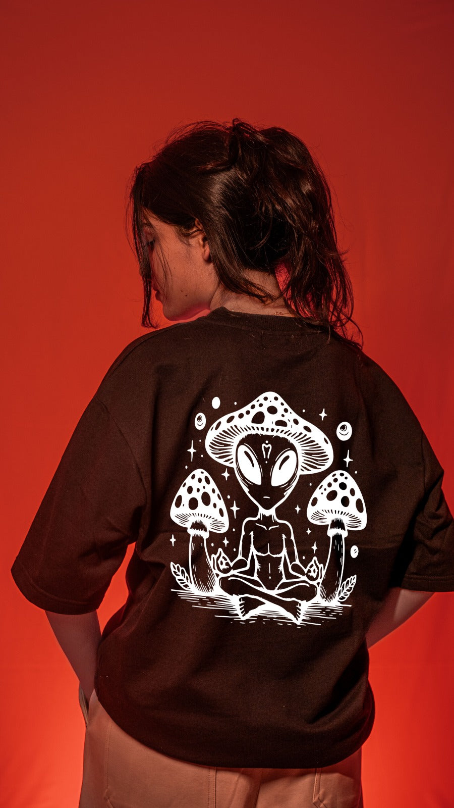 Oversized T-Shirt : MAGIC MUSHROOM
