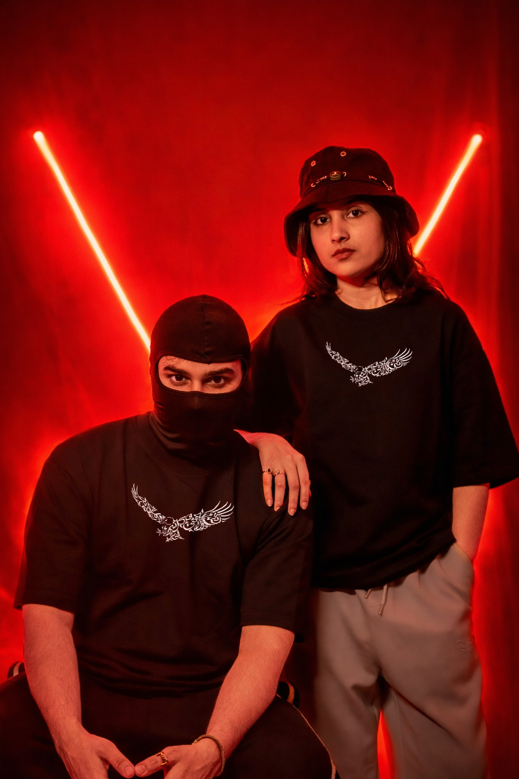 Oversized T-Shirt : ARABIC EAGLE