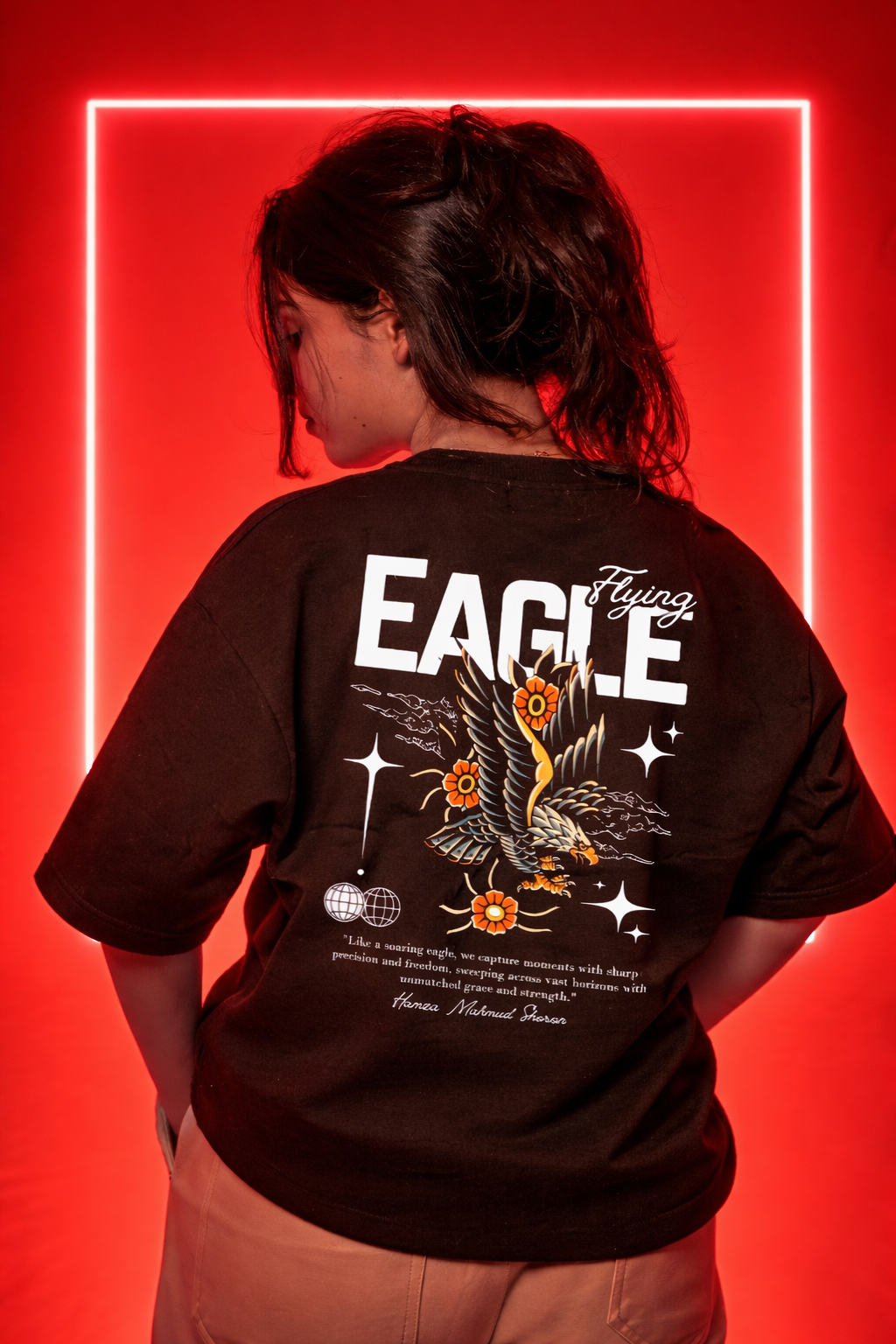 Oversized T-Shirt : EAGLE
