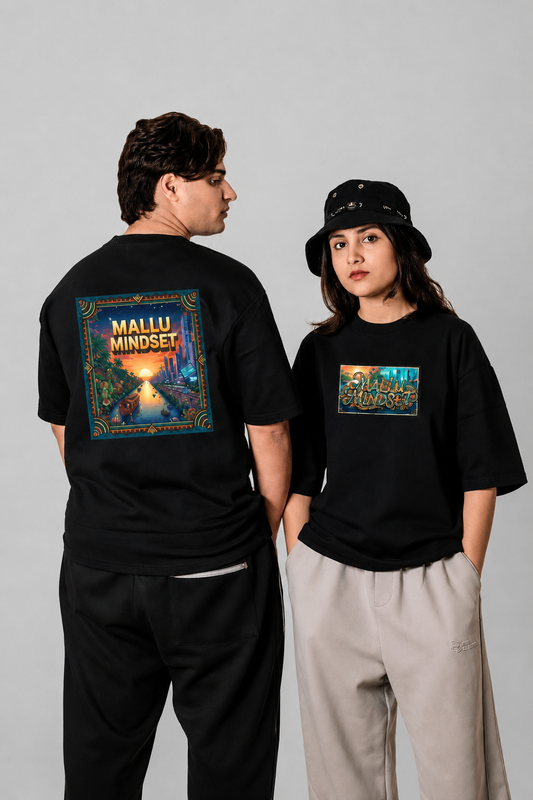 Oversized T-Shirt : MALLU MIND