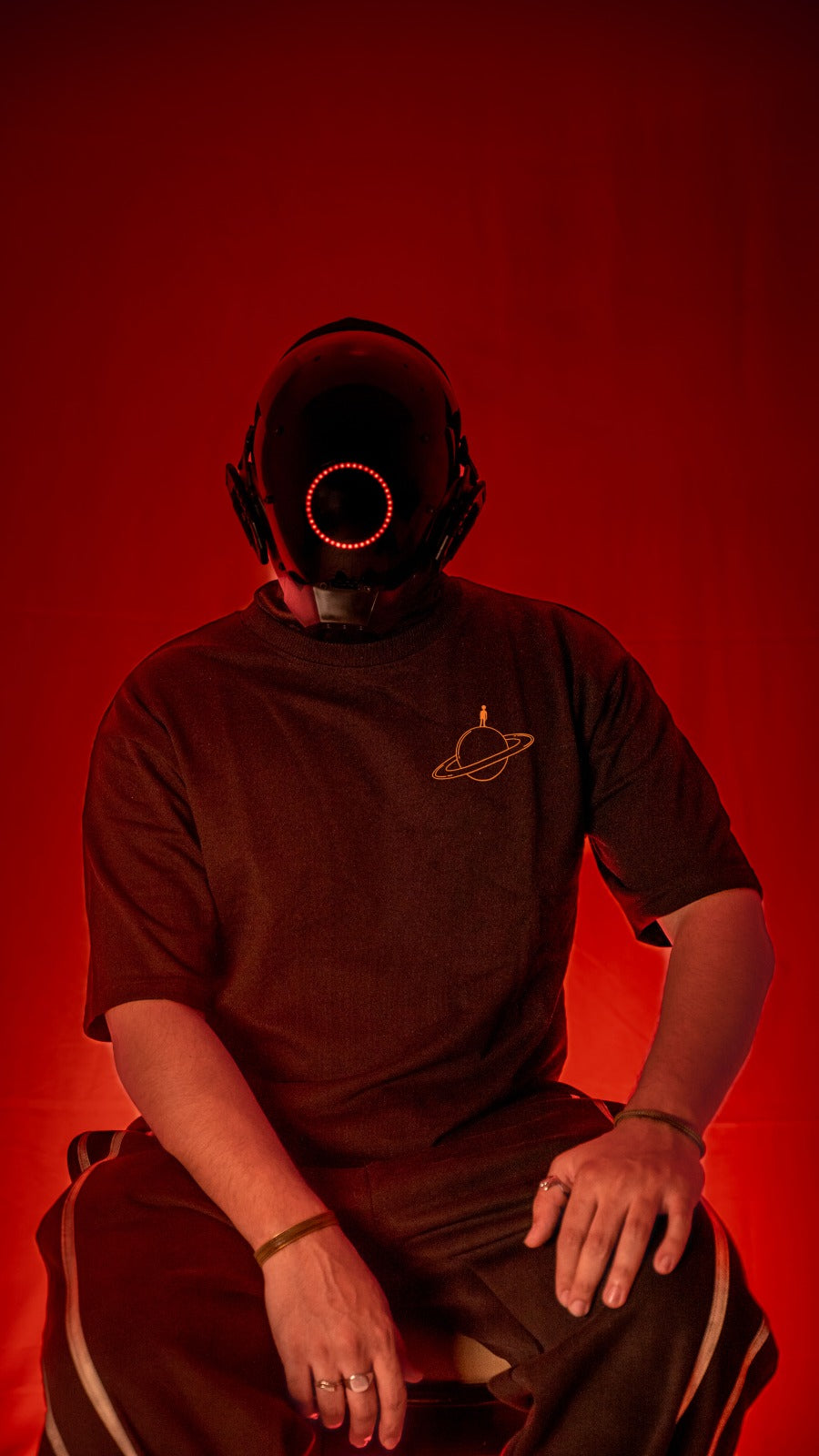 Oversized T-Shirt : SPACE PLANET